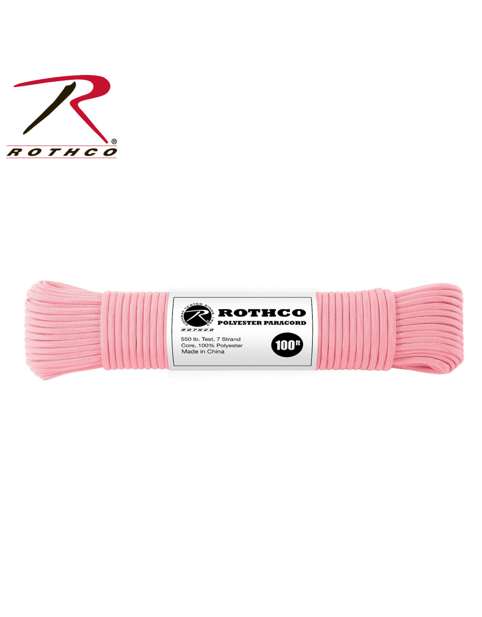 Rothco 550 Polyester Paracord - Multiple Colors