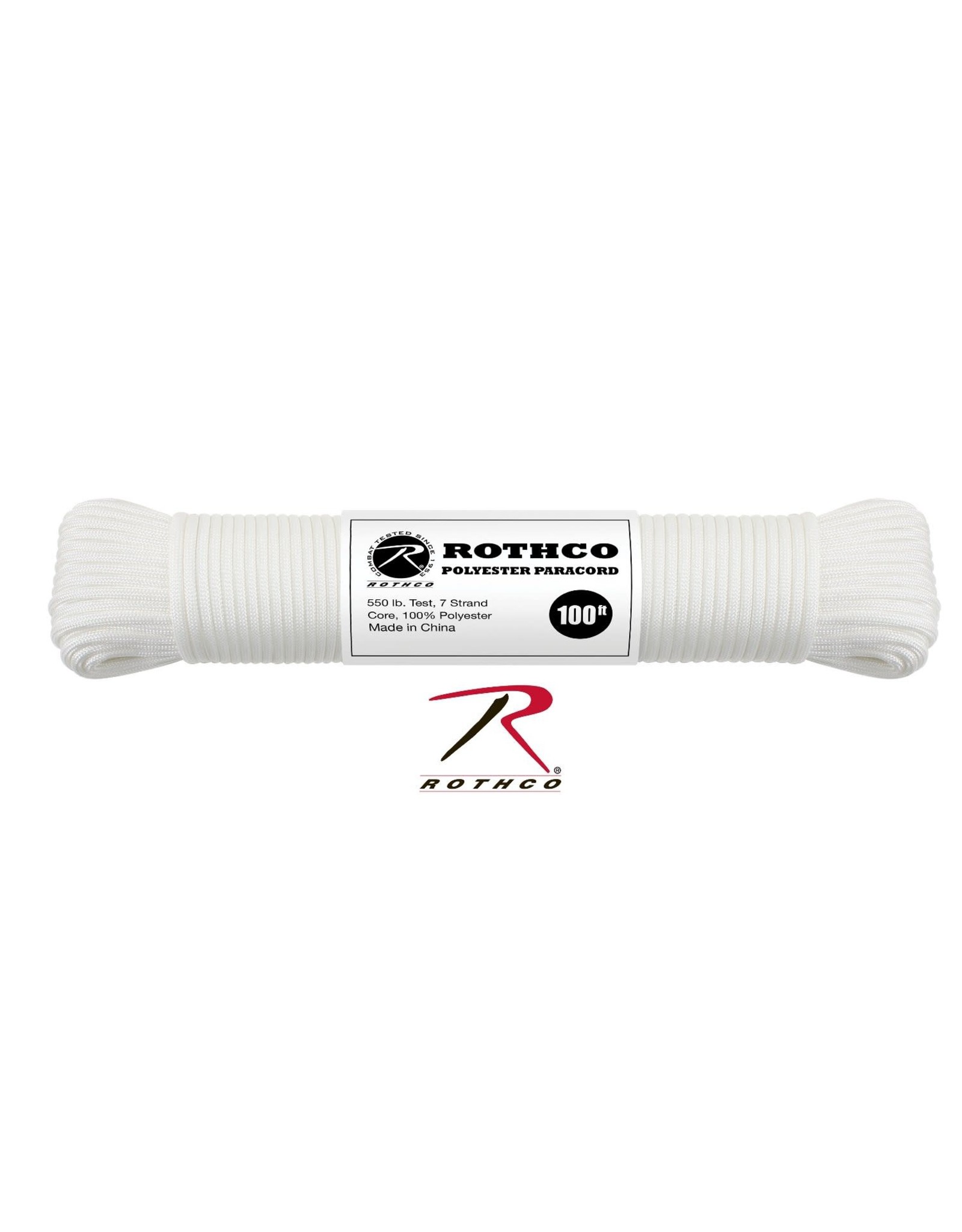 Rothco 550 Polyester Paracord - Multiple Colors
