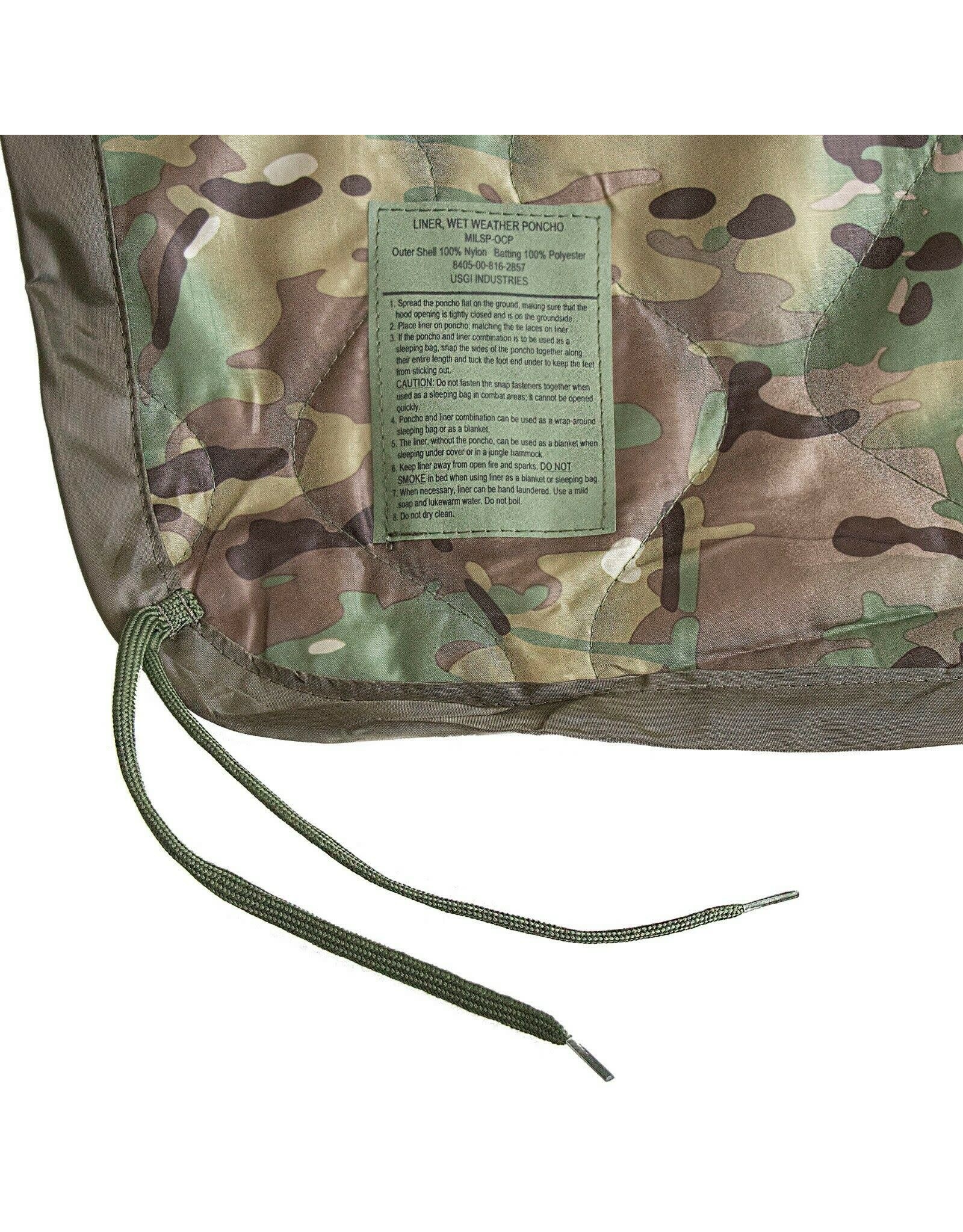 "Woobie" Poncho Liner - OCP Multicam