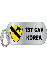 Pin - Korea 1st Cavalry Division Dog Tag