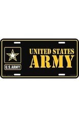 License Plate - US Army Star