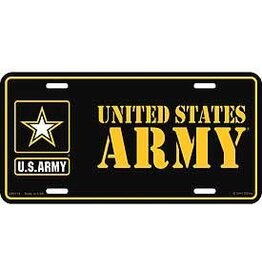 License Plate - US Army Star