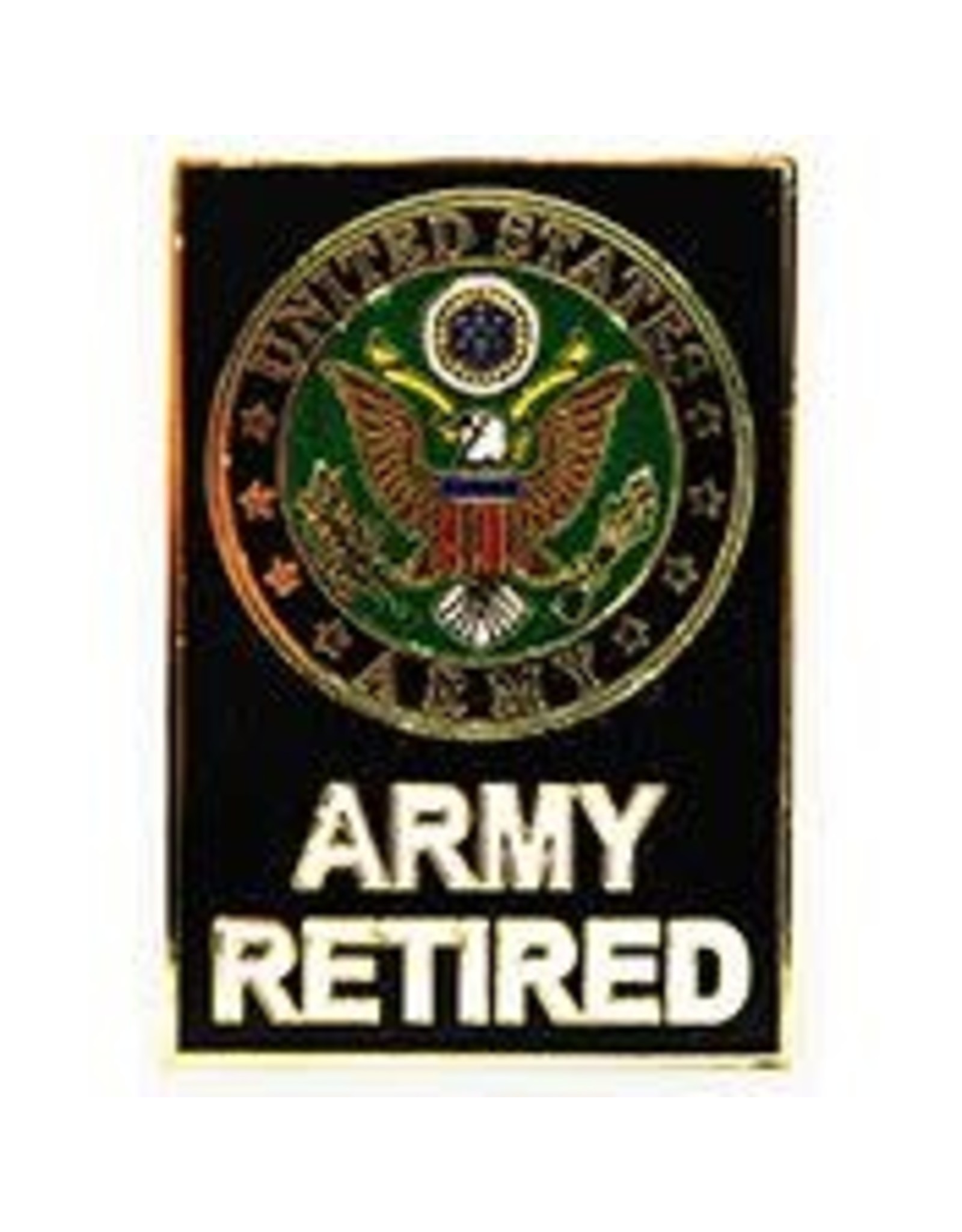 Pin - Army Retired Logo