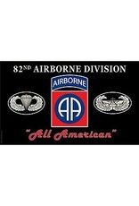 Flag - 3'x5' - Army 82nd Airborne "All American"