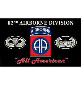 Flag - 3'x5' - Army 82nd Airborne "All American"