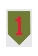 Decal - 1st Infantry Division Big Red One