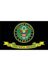 Flag - 3'x5' - Army Symbol II