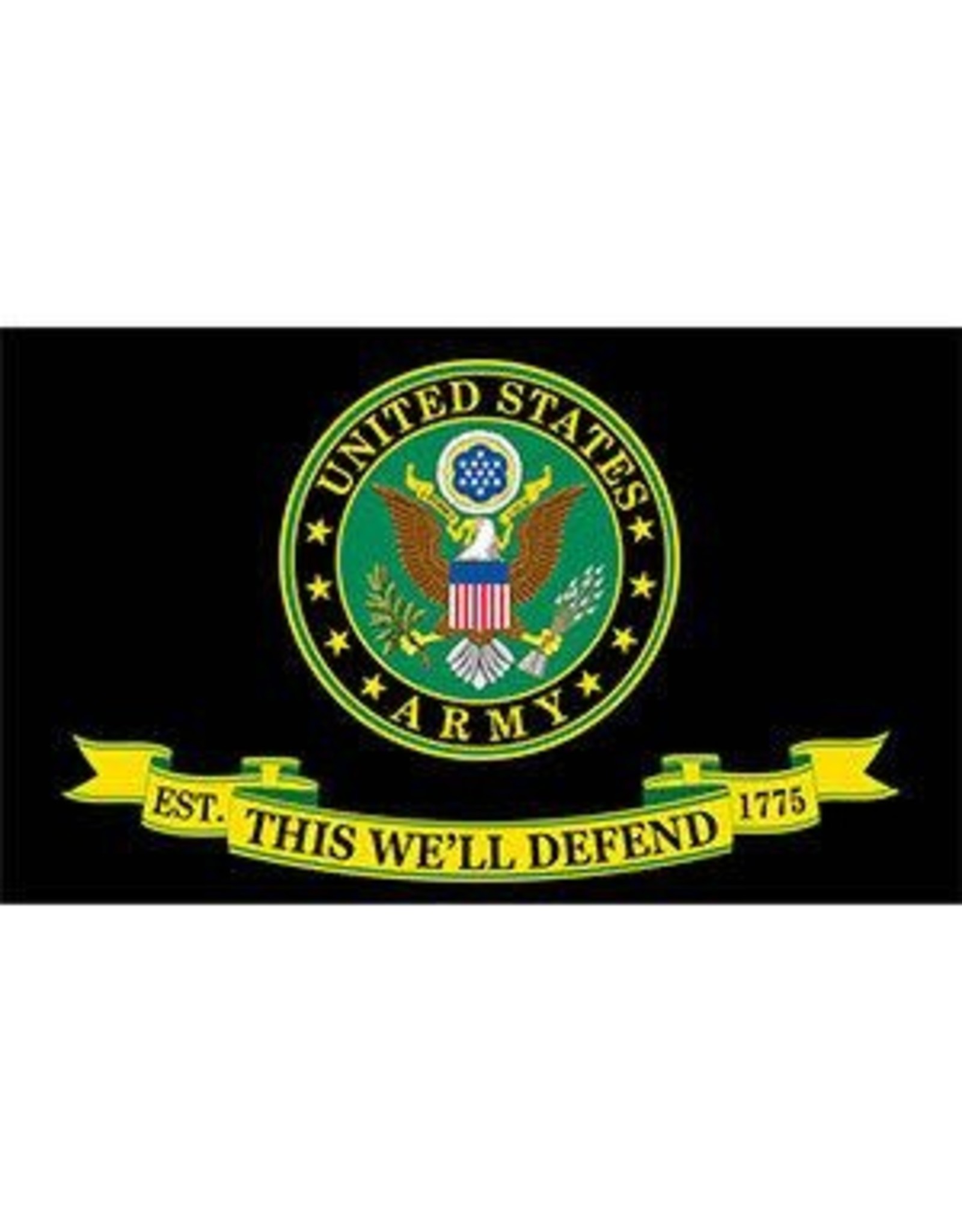 Flag - 3'x5' - Army Symbol II