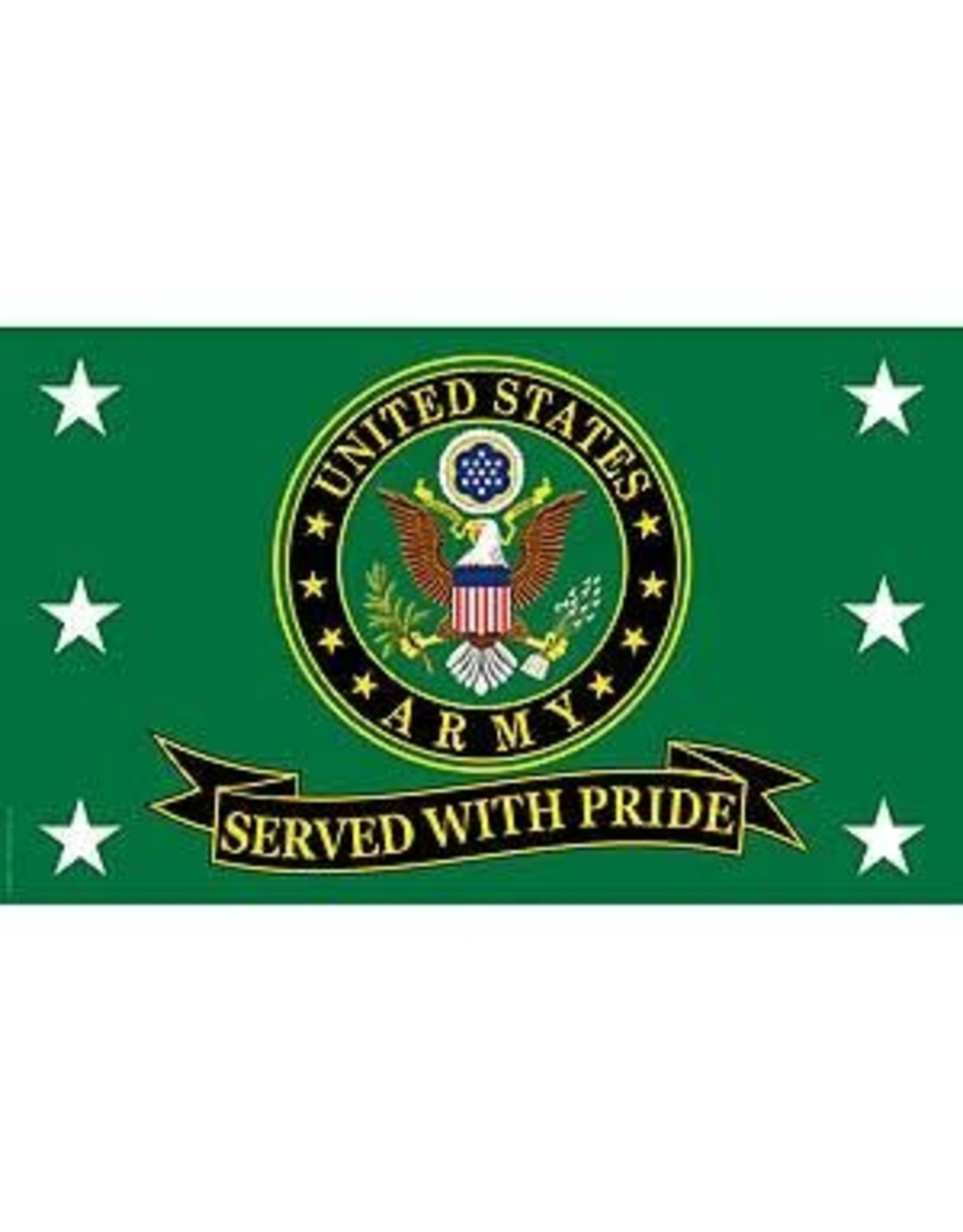 Flag - 3'x5' - Army Symbol, Pride