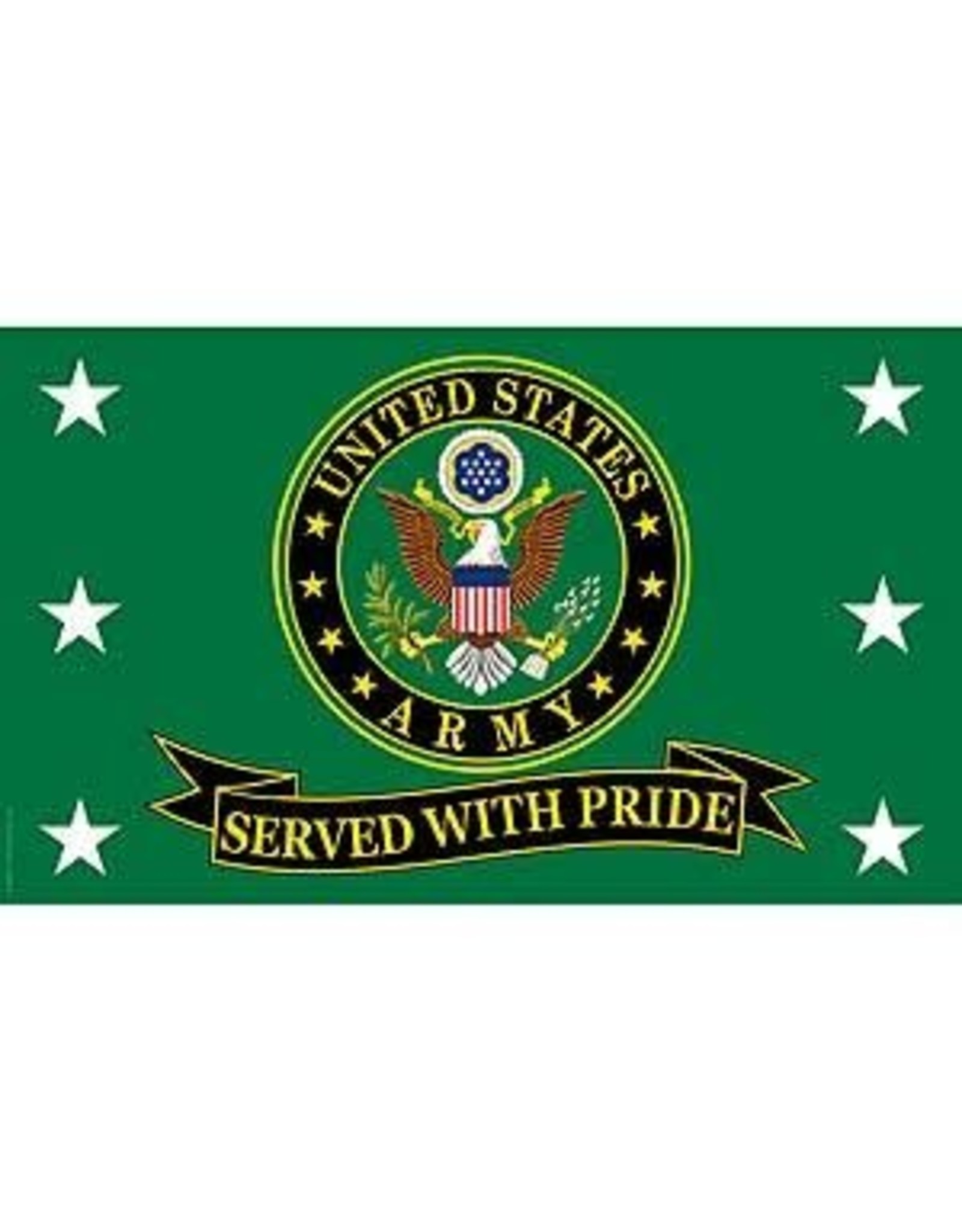 Flag - 3'x5' - Army Symbol, Pride