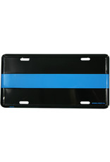 License Plate - Blue Line