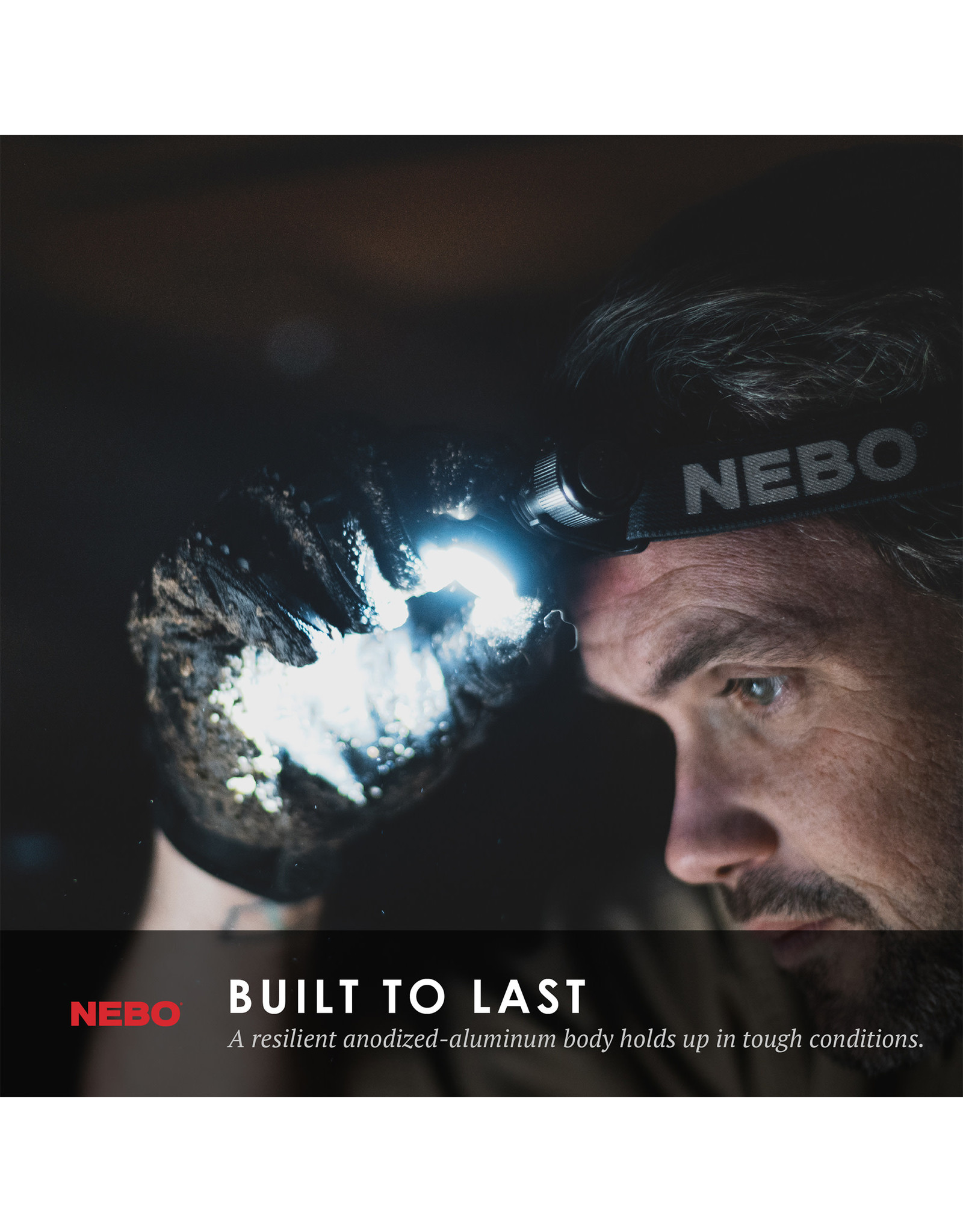 Nebo Transcend Rechargable Headlamp