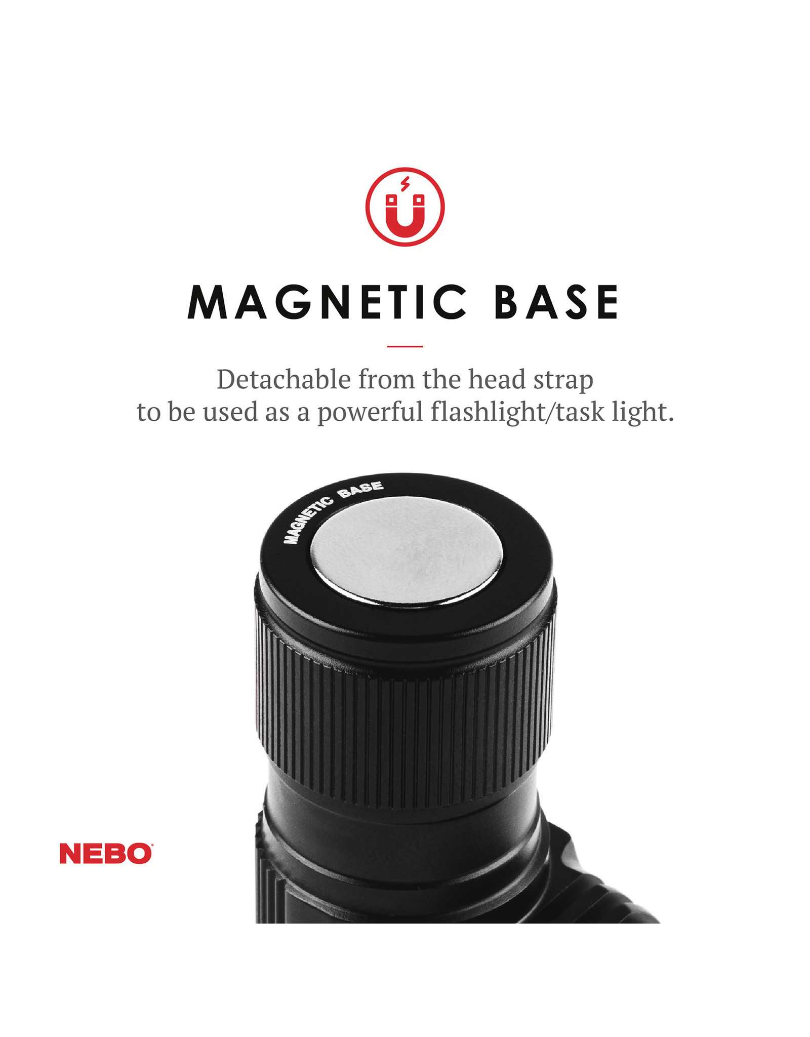 Nebo Transcend Rechargable Headlamp