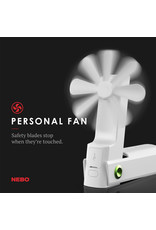 Nebo PAL-360 Power and Light with Fan, Rechargeable