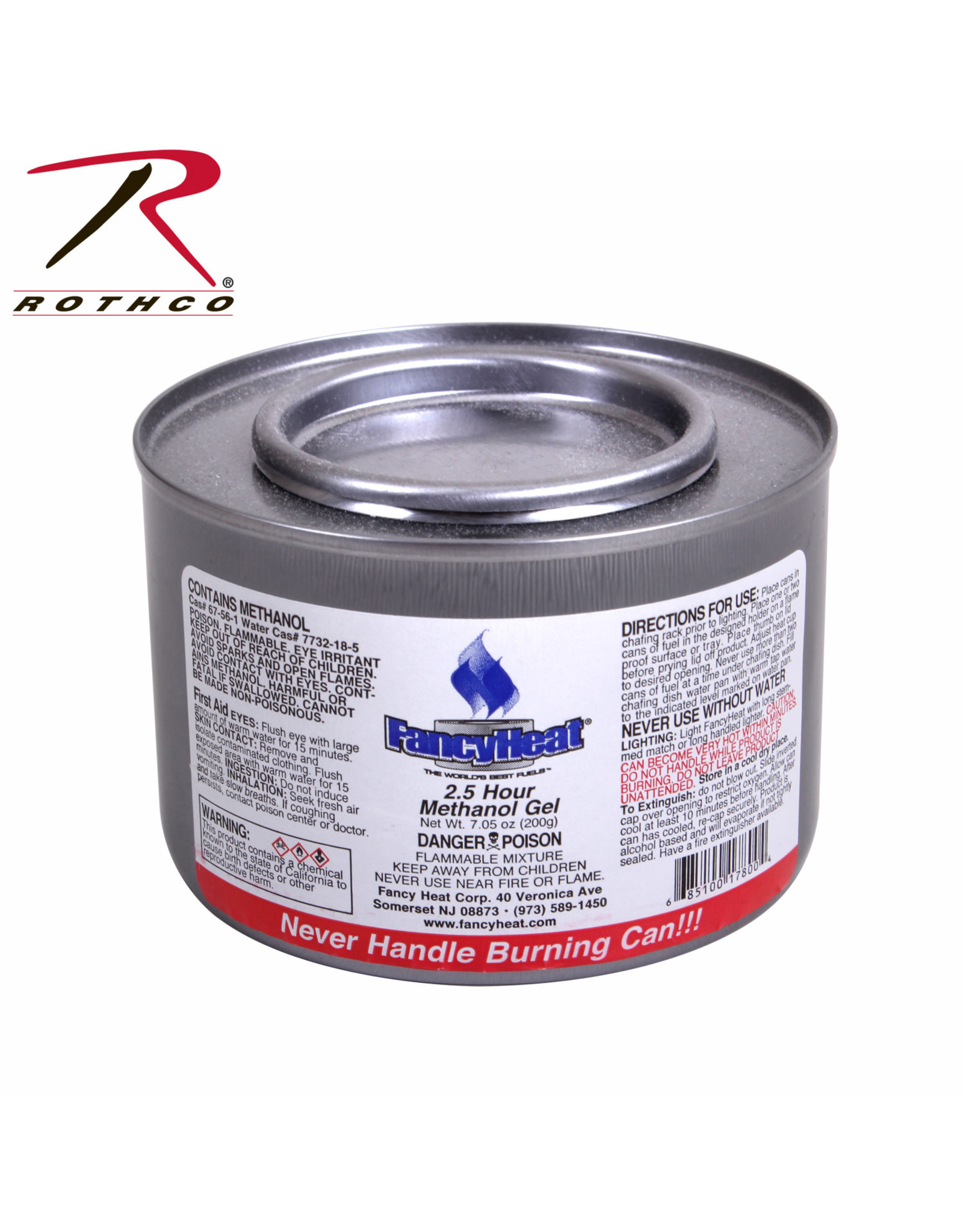 Canned Cooking Fuel - 8 oz