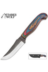 Timber Wolf Custom Milled Pakkawood Knife