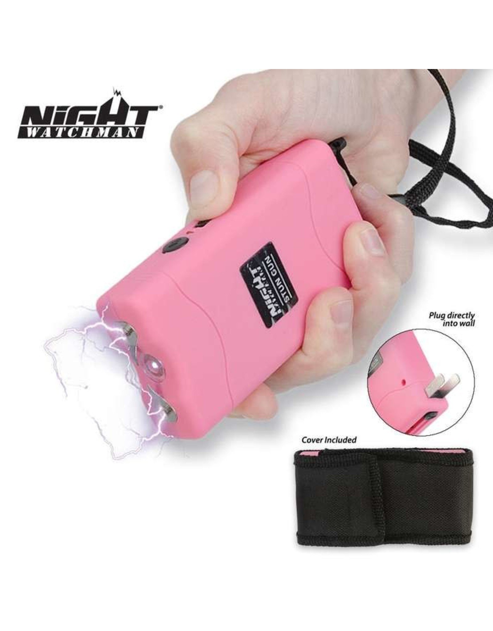 Night Watchman Stun Gun - Pink