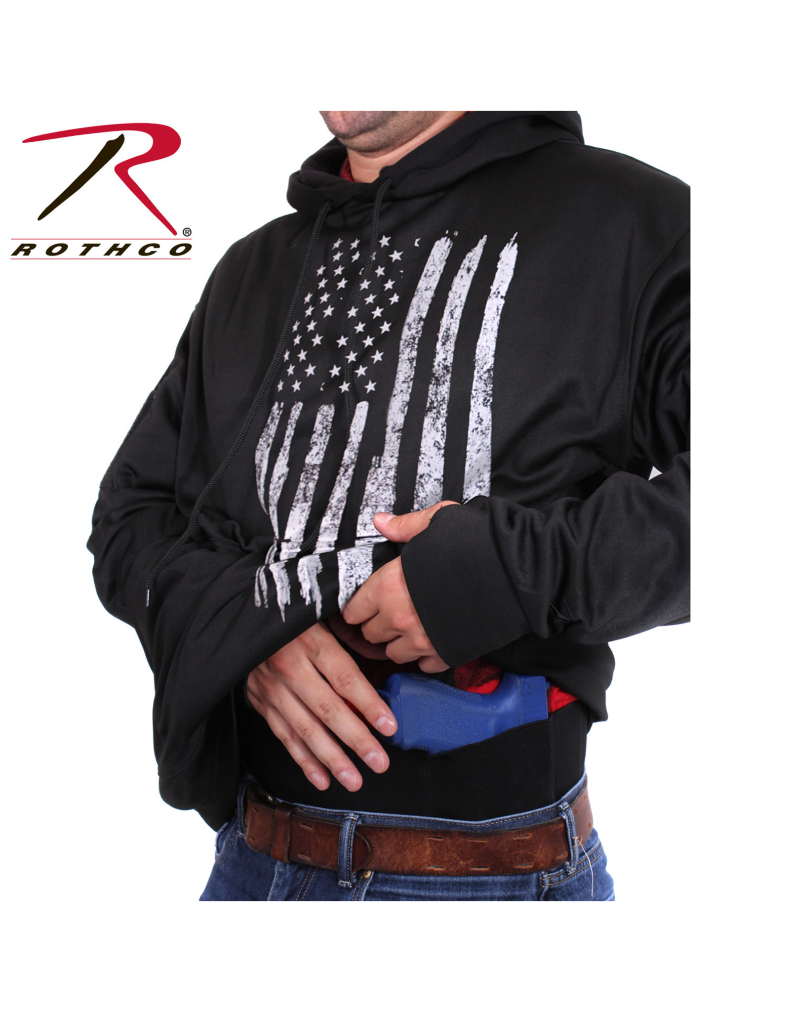 Rothco American Flag Sweater