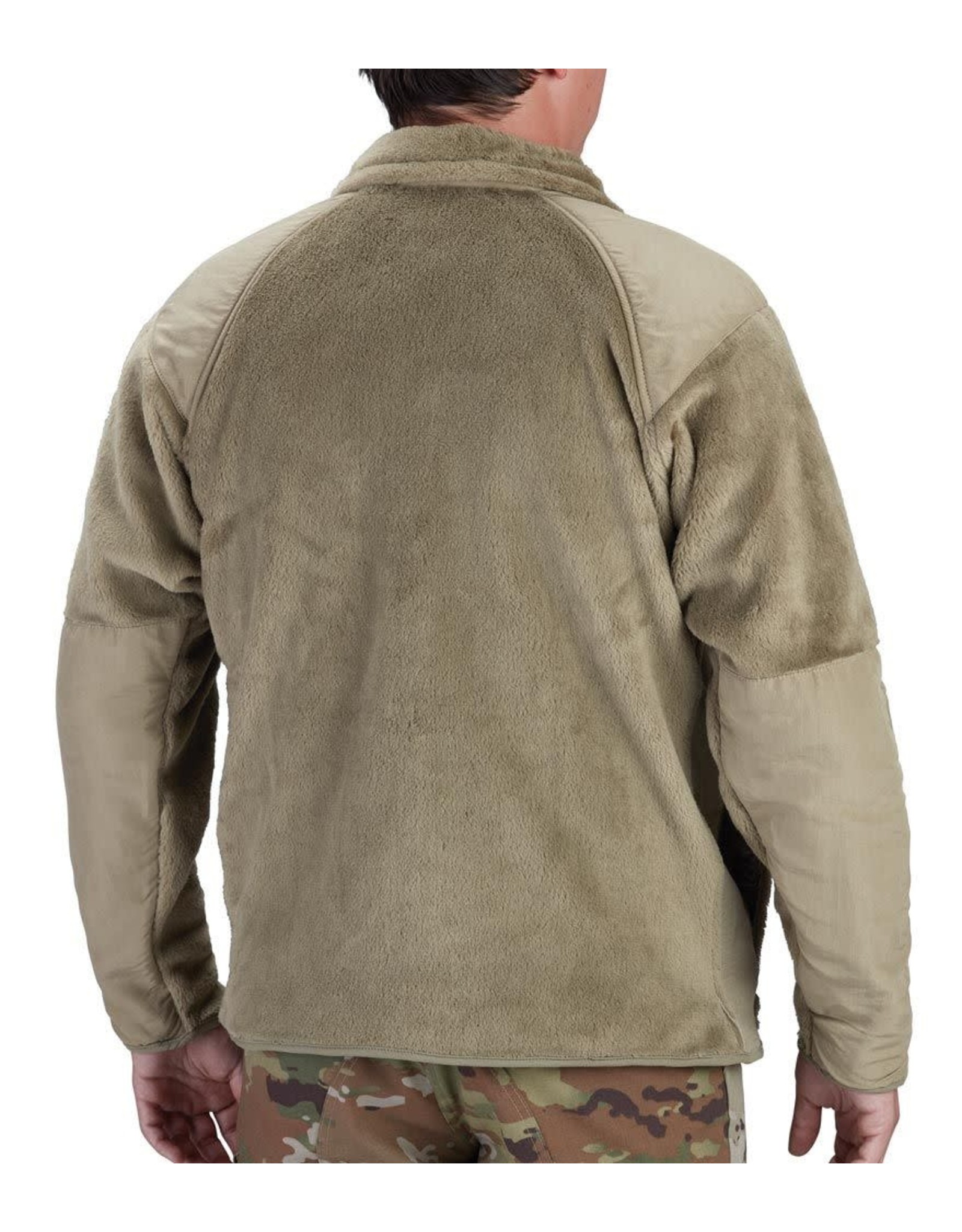 FLEECE JACKET, GEN III LAYER 3, 499 COYOTE, (ECWCS)