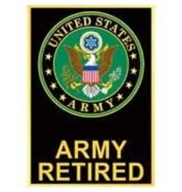Pin - Army Logo Retired