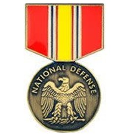 Pin - Medal National Defense 1-3/16"