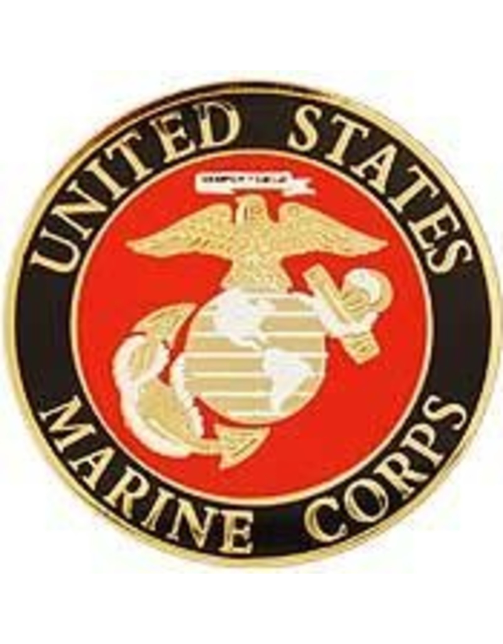 Pin - USMC Logo 1-1/2"