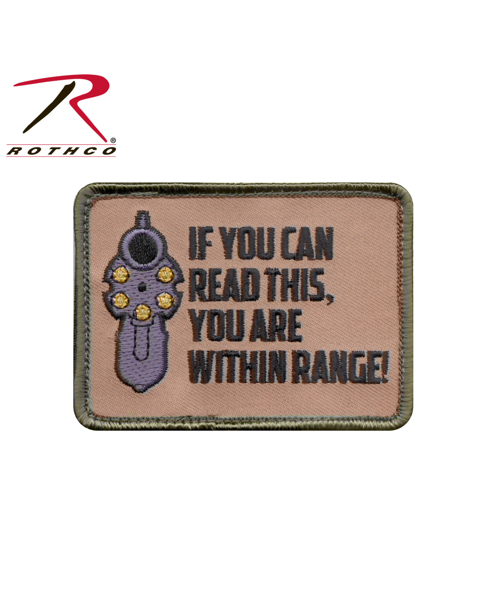 Morale Patch - If You Can Read