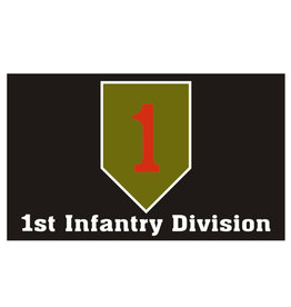 Flag - 3'x5' - 1st Infantry Division Big Red One