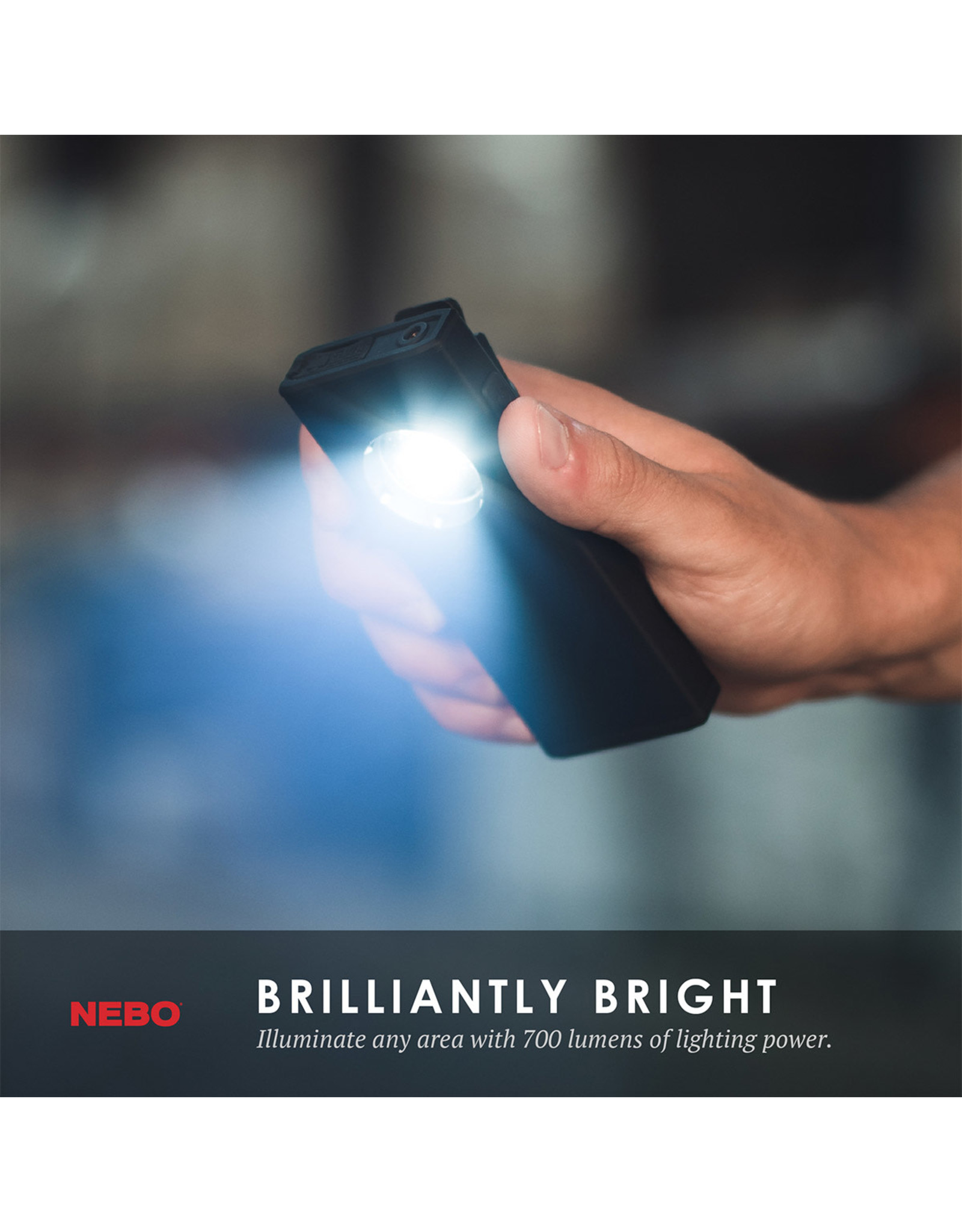 Nebo Slim Plus Rechargable Flashlight and Powerbank
