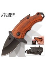Timber Wolf Money Clip Pocket Knife