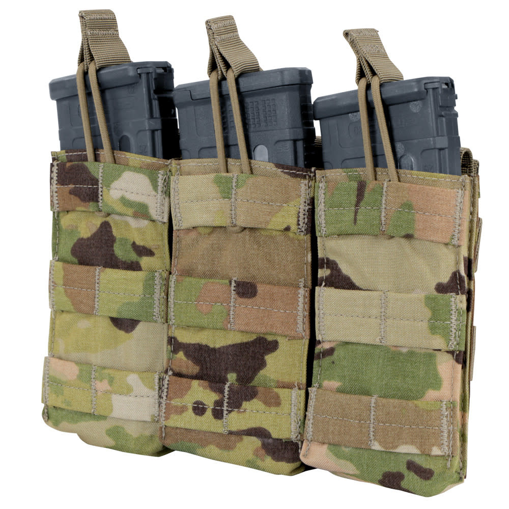Triple M4/M16 Open Top Mag Pouch Scorpion - Military Outlet