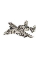 Pin - Airplane A-10 Warthog Thunderbolt Pewter 2 1/2"