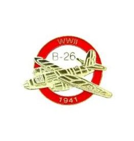 Pin - Airplane B-26 w/ Logo