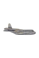 Pin - Airplane C-130 Hercules Pewter 2 1/4"