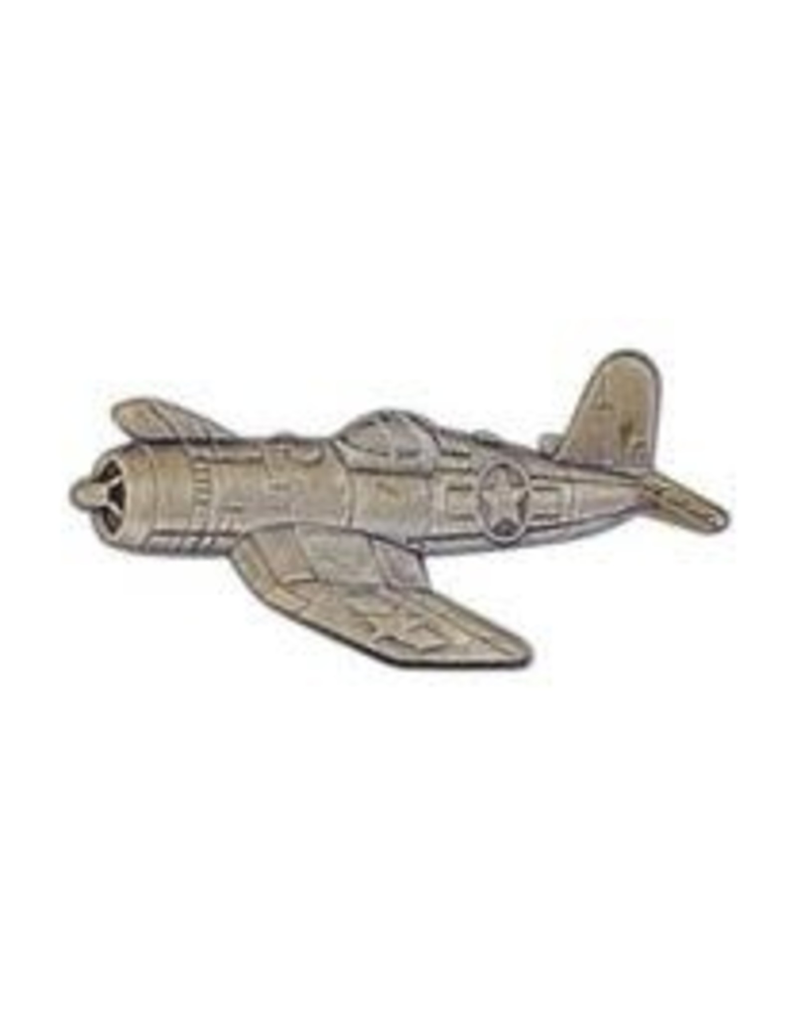 Pin - Airplane F-004U Corsair Pewter 2 1/4"