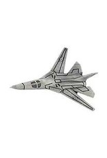 Pin - Airplane F-111 Aardvark Pewter