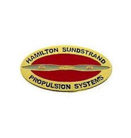 Pin - Airplane Hamilton Sundstrand Logo