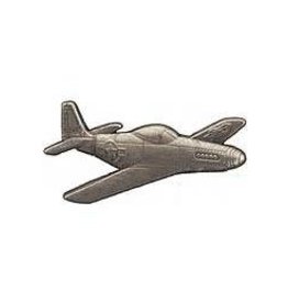 Pin - Airplane P-51 Mustang Pewter