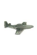 Pin - Airplane P-51 Mustang Pewter