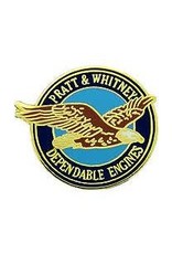 Pin - Airplane Pratt & Whitney Logo