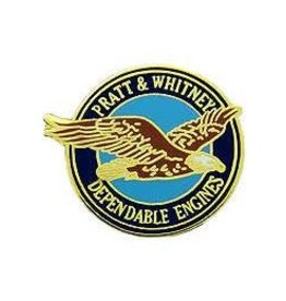 Pin - Airplane Pratt & Whitney Logo