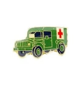 Pin - Ambulance Military 1-1/8"