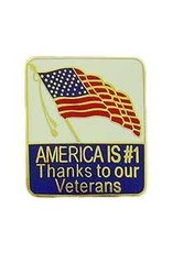 Pin - America is #1 Thanks to Our Veterans