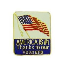Pin - America is #1 Thanks to Our Veterans