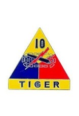Pin - Army 10th Armored Division "Tiger"