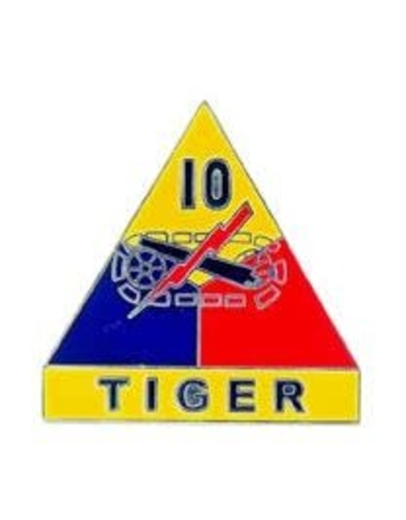 Pin - Army 10th Armored Division "Tiger"