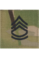 Embroidered Rank W/ Hook - SFC / E7 Sargeant First Class Scorpion