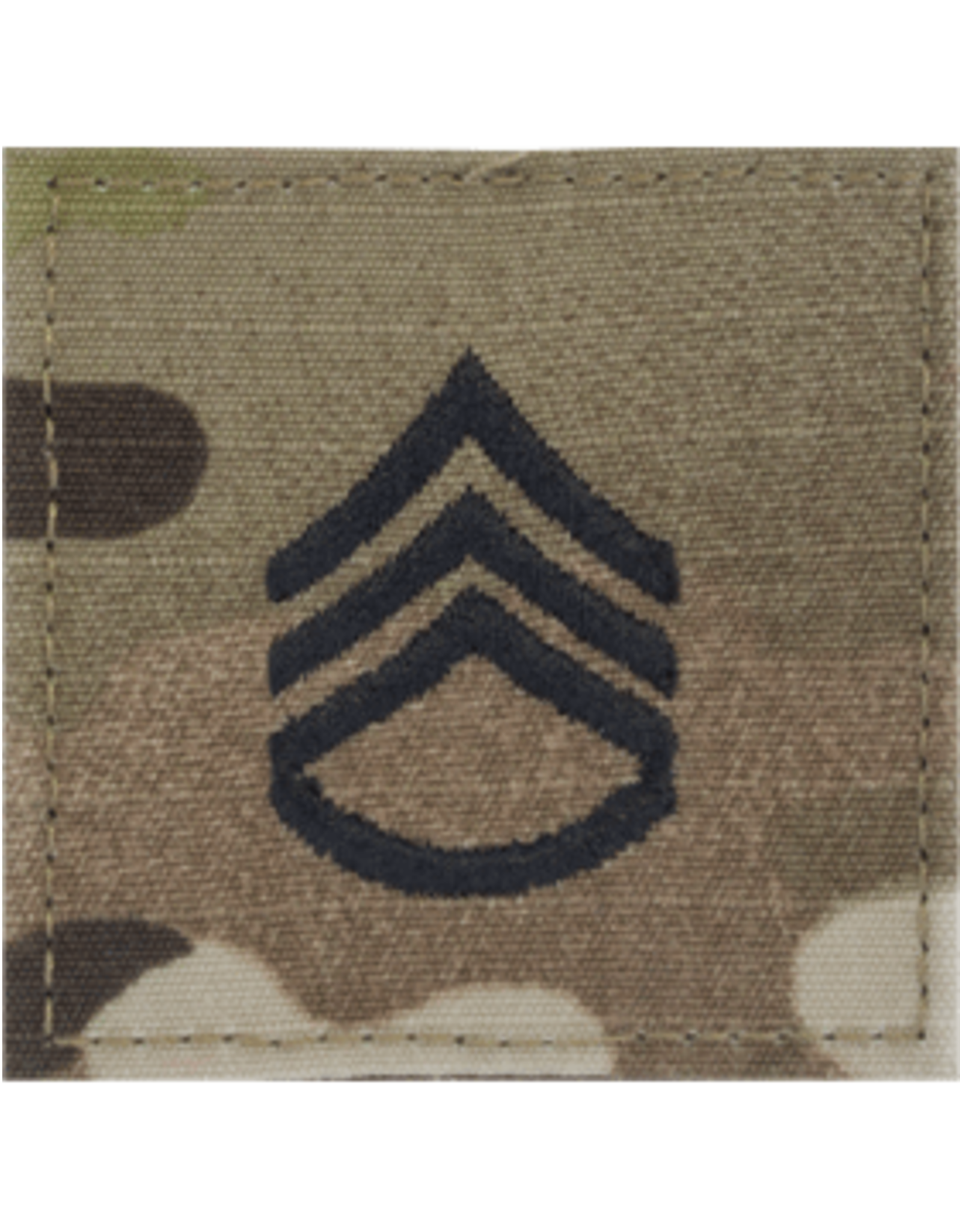Embroidered Rank W/ Hook - SSG / E6 Staff Sargeant Scorpion