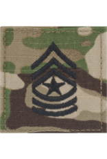 Embroidered Rank W/ Hook - SSM / Sergeant Major Scorpion