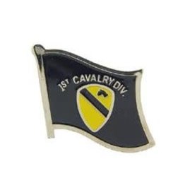 Pin - Army 1st Cavalry Flag